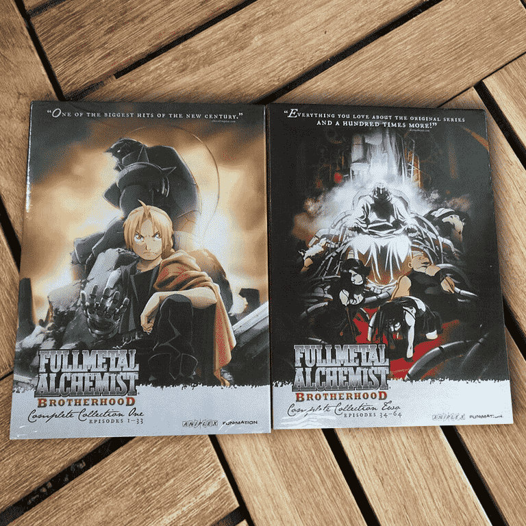 Fullmetal Alchemist Brotherhood Complete Series Box Set DVD