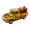 Orange, variant on Pumpkin Truck Decor Farmhouse Decoration Miniature Model with 2 Removable Pumpkins for Tiered Tray Favors