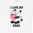 thumbnail image 4 of Inktastic I Love My Nana with Panda Illustration Boys or Girls Baby Bodysuit, 4 of 5