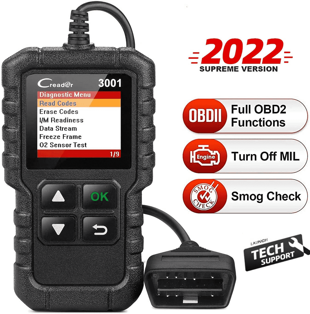 LAUNCH Creader 3001 OBD2 Scanner, Engine Fault Check Code Reader