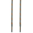 thumbnail image 3 of Santimon 2 Pairs Replacement Classic Round Shoelace for Boots/ Canvas Sneakers/ Hiking Boots/ Sport Shoes 63" Grey Orange, 3 of 6