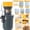 Grey (60L), variant on Elleree 25L Electric Grain Mill Corn Grinder,1300W Feed Grinder Mill with 5 Sieves+1Wrench for Wheat Corn Grain Spice Coffee Beans