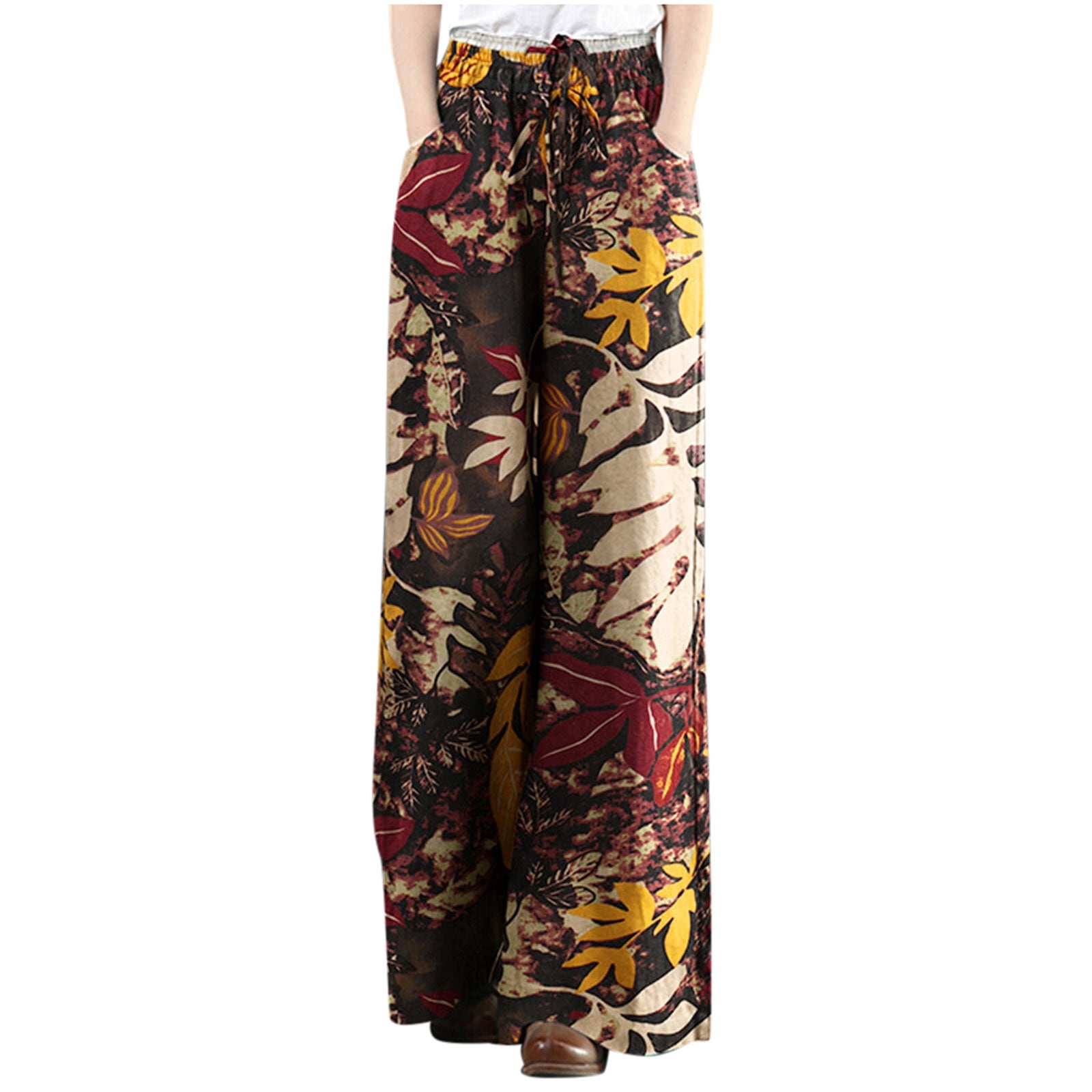 Women Plus Size Floral Print Tightness 