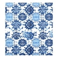 thumbnail image 3 of Dailycode Dishwasher Magnet Cover Magnetic Fridge Door Cover Home Kitchen Decor, Indigo Tie Dye, 23"x 26", 3 of 6