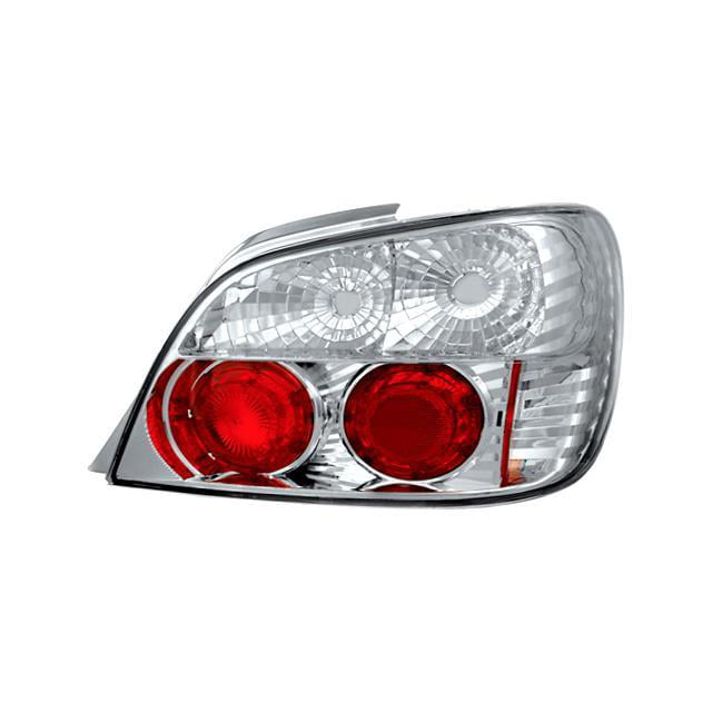 Pair 2 Piece IPCW CWT-850R2 Crystal Eyes Ruby Red Tail Lamp