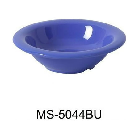 

4.75 in. 4.5 oz Mile Stone Salad Bowl - Melamine Blue - Pack of 48