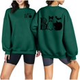 thumbnail image 3 of Jsaierl Women's Halloween Sweatshirts Spooky Print Pullovers Fall Loose Fit Round Neck Long Sleeve Sweater Tops Halloween Costumes, Sizes S-2XL, 3 of 7
