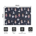thumbnail image 5 of Dark Blue Ballerina Princess Pattern Door Rugs,Washable Non Slip Door Mats Indoor,Decorative Door Mats,Entry Mat Indoor for Entrance,Bedroom,Kitchen,Bathroom,16"x24", 5 of 6