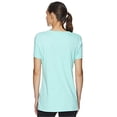 thumbnail image 2 of Reebok Womens Ondas Workout Graphic T-Shirt, Blue, Small, 2 of 3