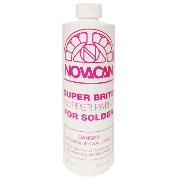 Novacan Super Brite Copper Patina for Solder 16oz.