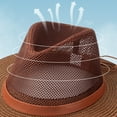 thumbnail image 5 of Travelwnat Nylon Mesh Safari Hat Lightweight UPF (SPF) 50+ Sun Big Brim Chin Strap, 5 of 7