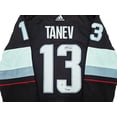 thumbnail image 2 of Seattle Kraken Brandon Tanev Autographed Blue Adidas Authentic Primegreen Inaugural Season Jersey Size 54 "Turbo" Fanatics Holo Stock #257013, 2 of 3
