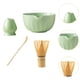 thumbnail image 2 of Juego de 4 batidores de matcha de bambú y soporte para del té, juego de herramientas para preparar té chino, cuenco para matcha con , Verde brillante, 2 of 7
