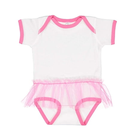 

Rabbit Skins Infant Tutu Baby Rib Bodysuit