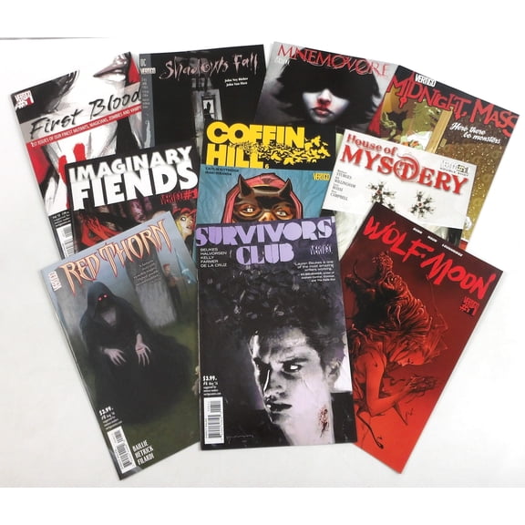 DC Comics & Vertigo Comics Horror Value Bundle - 10-Pack of Comic Books