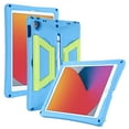 thumbnail image 1 of Allytech iPad 10.2 Case 2021, iPad 10.2 Case 9th 8th 7th Gen, Silicone EVA Rubber Silicone Kids Friendly Shockproof Kickstand Drop Protection Case Cover for Apple iPad 10.2-inch, Blue, 1 of 6