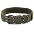 thumbnail image 2 of Oomiibe Tactical Dog Collar Heavy Duty Nylon Large Dog Collar Collar K9 Military with Metal Buckle for Medium,Large Dogs (X-Large,Green), 2 of 3