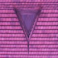 thumbnail image 1 of Ahgly Tapis d'Intérieur Lavable en Machine Carré Transitionnel Moyen Violet Rouge Rose, 8 Pieds Carré, 1 of 7