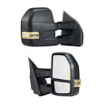 thumbnail image 1 of VEVOR Power Heated Tow Mirrors for 2015-2018 Ford F150 Signal Lights Foldable, 1 of 9