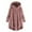 Pink, variant on Baberdicy Cardigan for Women, Women Plus Size Button Plush Tops Hooded Loose Cardigan Wool Coat Winter Jacket Cardigan Sweaters for Women Black 2Xl