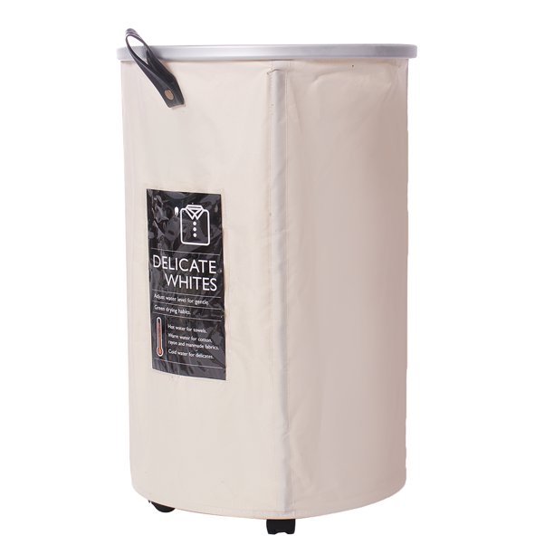 Rolling Laundry Hamper Portable Laundry Basket on Wheels Mesh Bundle