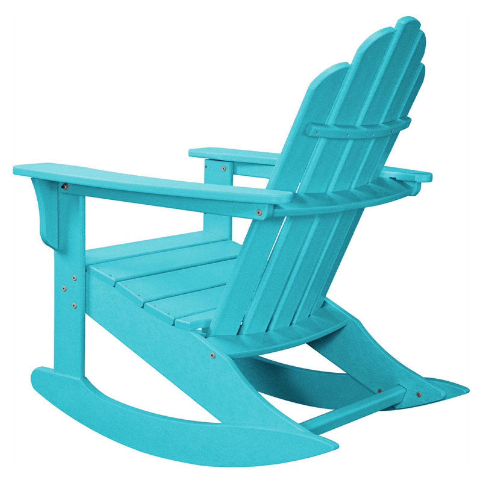 Hanover All-Weather Adirondack Rocking Chair in Aruba - image 3 of 4