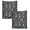 A38 D 59.1x50.0" 2Pack!, variant on 2Pcs 59.1X50.0" Diy Coloring Blanket With 24 Markers, Washable Coloring Blanket You Can Color For Adults, Creative Fabric Diy Color Blankets For Personalized Home Decor (Zoo Mushrooms) Happy 2026!