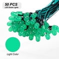 thumbnail image 2 of 50pcs 10mm LED Diode Lights, Emerald Green Round Transparent DC 12V, 2 of 6