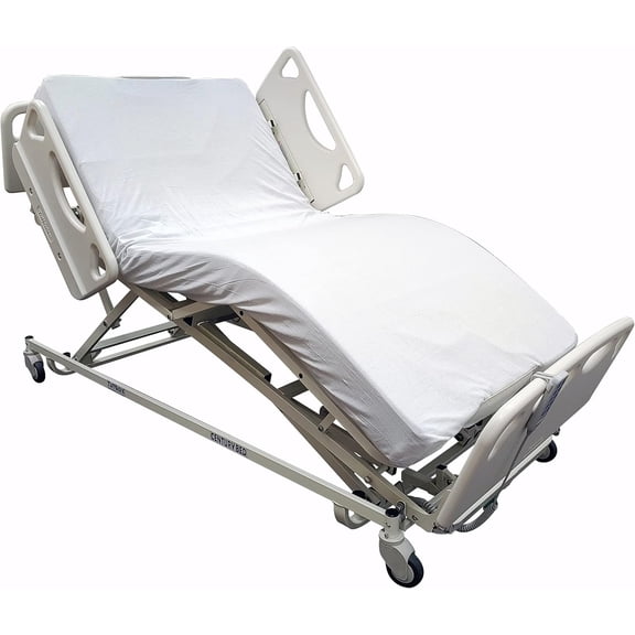 Tuffcare Full Electric Hospital Bed Package with Mattress and Rails (36")