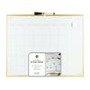 U Brands 16 x 20 in. Magnetic Calendar Dry Erase Board, Gold Frame