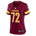thumbnail image 2 of Women's Nike Charles Leno Jr. Burgundy Washington Commanders Home Game Player Jersey, 2 of 4