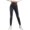 Gray, variant on FAIWAD Capri Pants for Women High Waisted Stretch Side Split Athletic Cropped Pant Lightweight Comfy Yoga Workout Capris