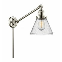 Innovations Lighting - Cone - 1 Light Swing Arm Wall Sconce In Industrial