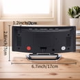 thumbnail image 6 of Unique Bargains LED Mirror Alarm Clock for Deep Sleepers Blue, 6 of 6