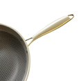 thumbnail image 3 of Toytexx Poêle Antiadhésive en Acier Inoxydable 32cm avec Surface en Nid d'Abeille, Poignée Qui Reste Froide, Compatible Induction, Compatible Four & Lave-Vaisselle, 3 of 8