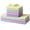 Rainbow Dream, variant on Clwellge 12-Pack Kitchen Towels and Dishcloths Set,100% Cotton Absorbent Wash Towels and Dish Rags for Drying and Cleaning,Mix Color
