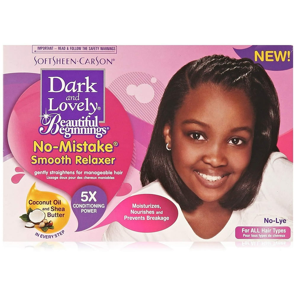 Dark & Lovely Beautiful Beginnings Smooth Relaxer, No