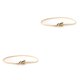 thumbnail image 1 of Guardurnaity Cinturón de cintura de moda Elástico Exquisito Ajustable Metal Estrecho Estiramiento Correa con hebilla Adornos Día de San Valentín Oro 2piezas, 1 of 6