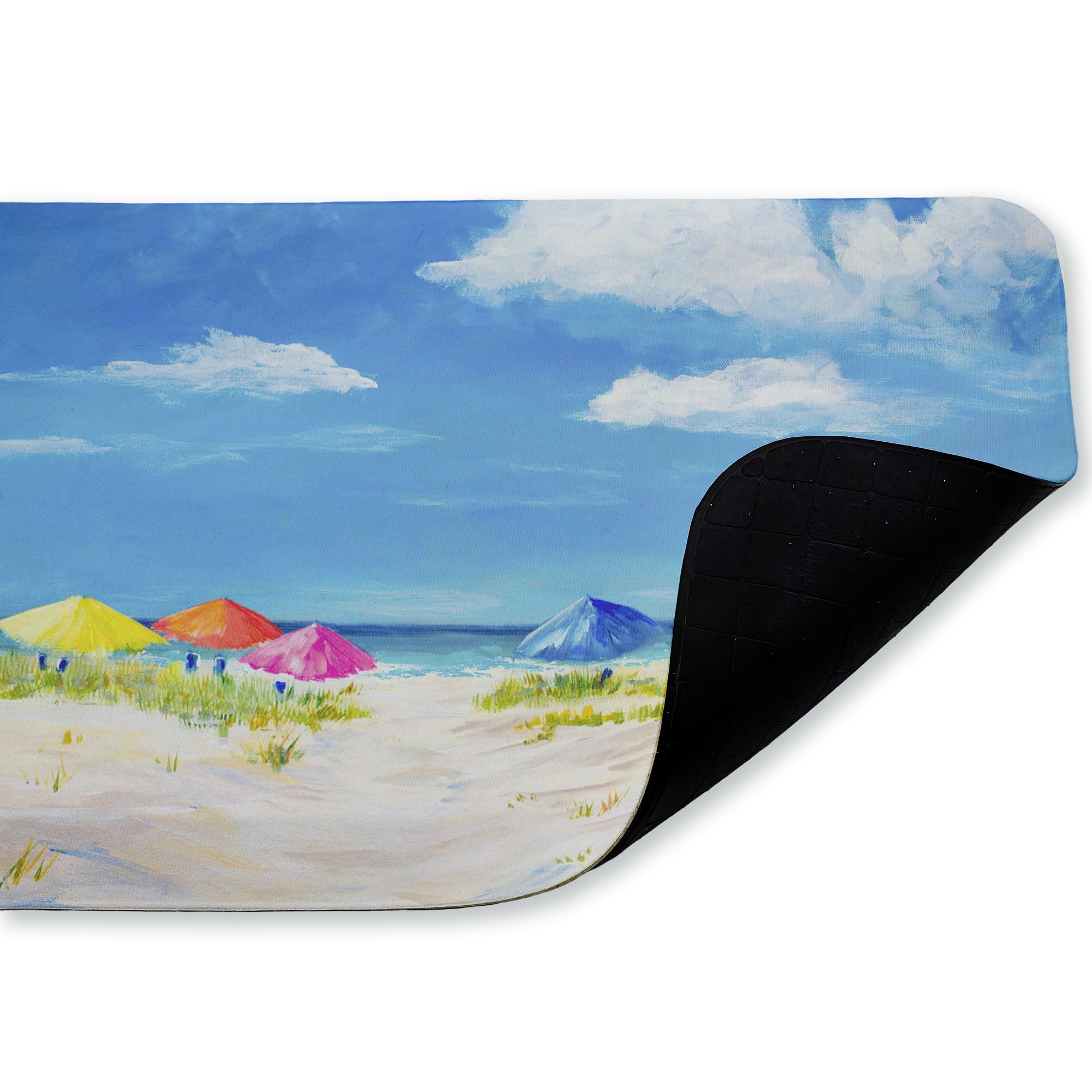 Stupell Industries Day At The Beach Printed Anti-Fatigue Floor Mat, design by Julie DeRice