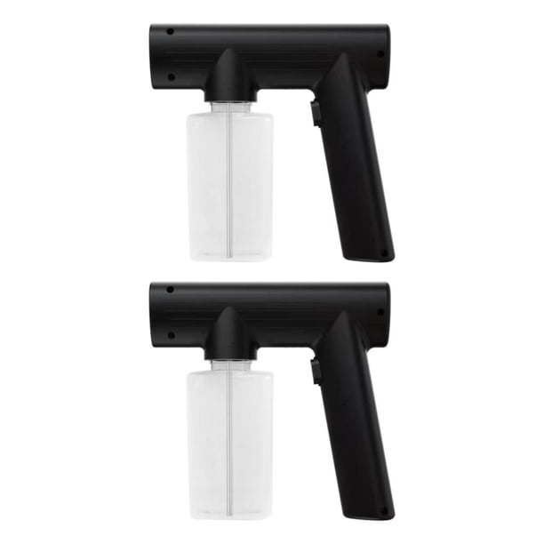 Scienceny 240ml USB pulverizador eléctrico inalámbrico Fogger Steam Fogger Machine Black 2piezas Negro
