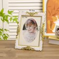 thumbnail image 1 of 6 Inch Oval Creative European Style Photo Frame Personalized Family Wedding Decorations Photo Frame Photo Frame Photo Gallery Wedding Photo Frame, 1 of 4