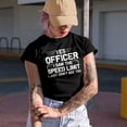 thumbnail image 2 of Yes, Officer, I Saw the Speed Limit, I Just Didn't See You - Funny Car Racer or Lover, Military Green T-Shirt, Medium, 2 of 5