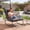 Gray, variant on OMNIBERG Outdoor Rocking Chair with Footrest, Oversized Papasan Rocker Indoor Outdoor Lounge Chair, Waterproof Comfy Cushion, Perfect for Patio, Porch, Garden, Living Room, Beige