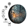thumbnail image 4 of Susaid Magical Butterfly In Forest Print Water Proof Spare Tire Cover Wheel Tire Dust-proof Cover Fit Trailer, RV, SUV and Many Vehicle-16 inch, 4 of 6