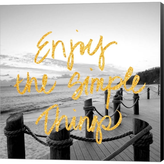 Enjoy the Simple Things by Susan Bryant, Canvas Wall Art