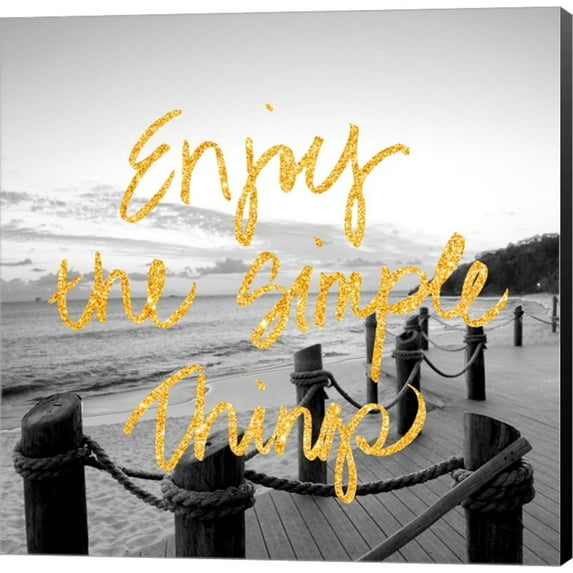 Enjoy the Simple Things by Susan Bryant, Canvas Wall Art