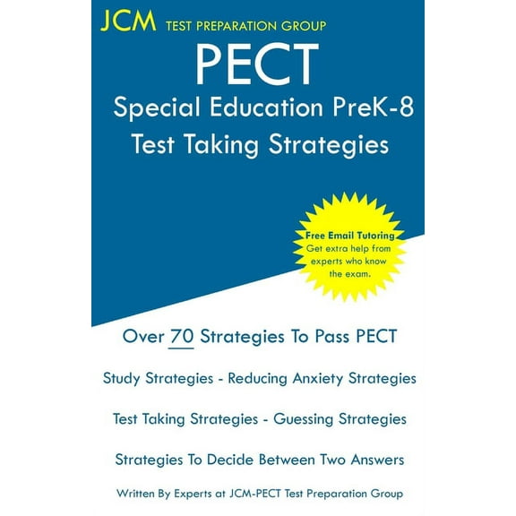 PECT Special Education PreK-8 - Test Taking Strategies: PECT Special Education PreK-8 Exam - Free Online Tutoring - New , (Paperback)