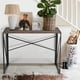 thumbnail image 4 of Escritorio Plegable Auxiliar HOMEMAKE FURNITURE Estilo Industrial Imitación Madera 100x50x75 cm, 4 of 5