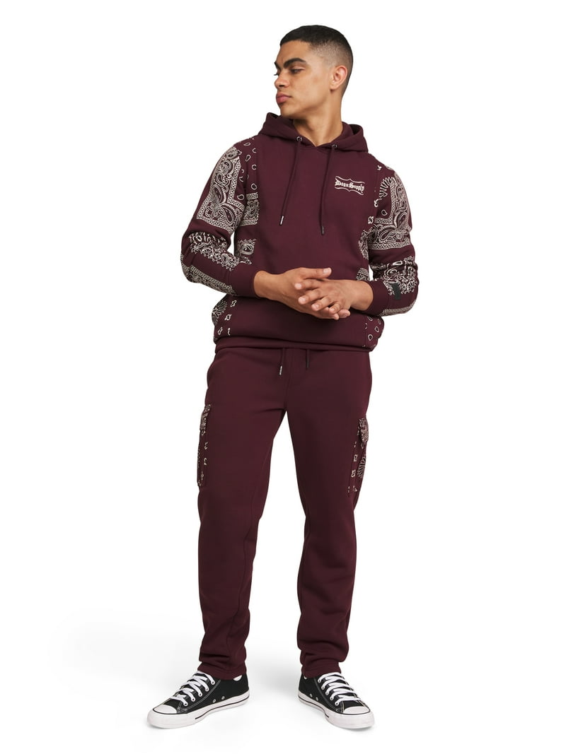 Dogg Supply by Snoop Dogg Men's and Women's Pull-on Fleece Joggers