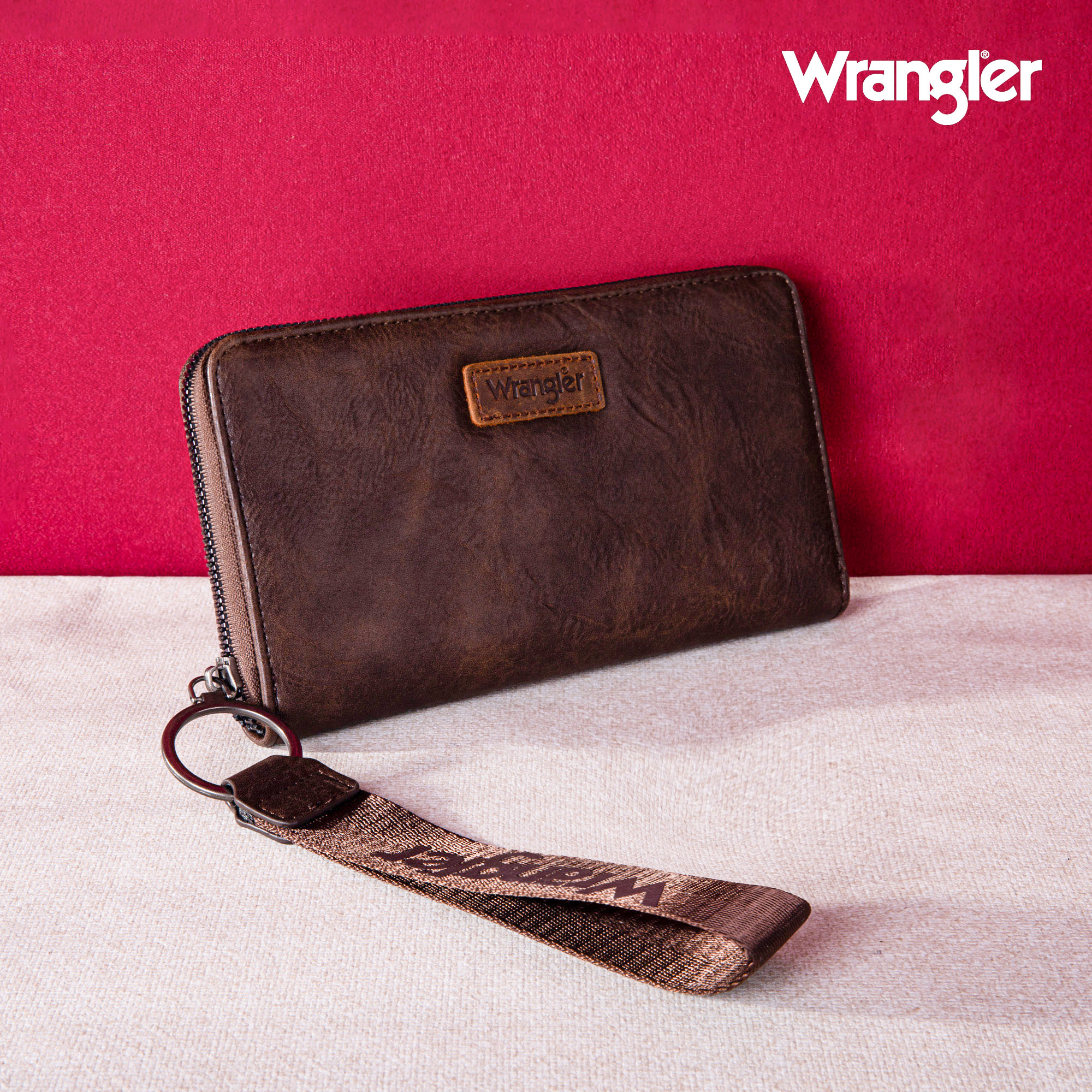 Wrangler Womens Wallet Large Capacity Coffee photo 2
